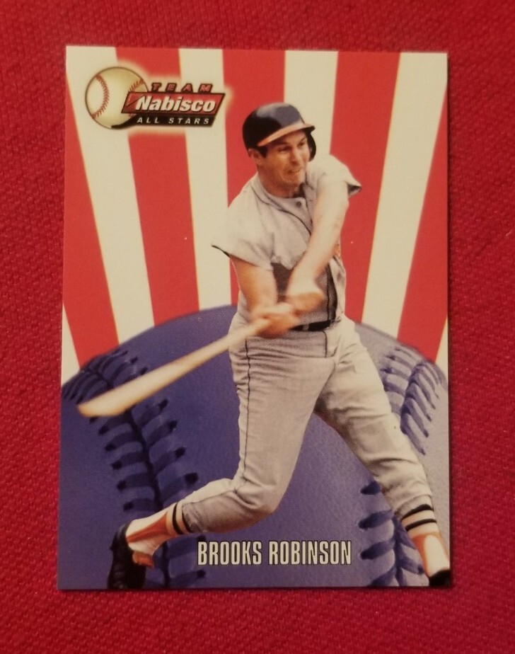 2000 Nabisco All-Stars Brooks Robinson Baltimore Orioles Card Free Shipping
