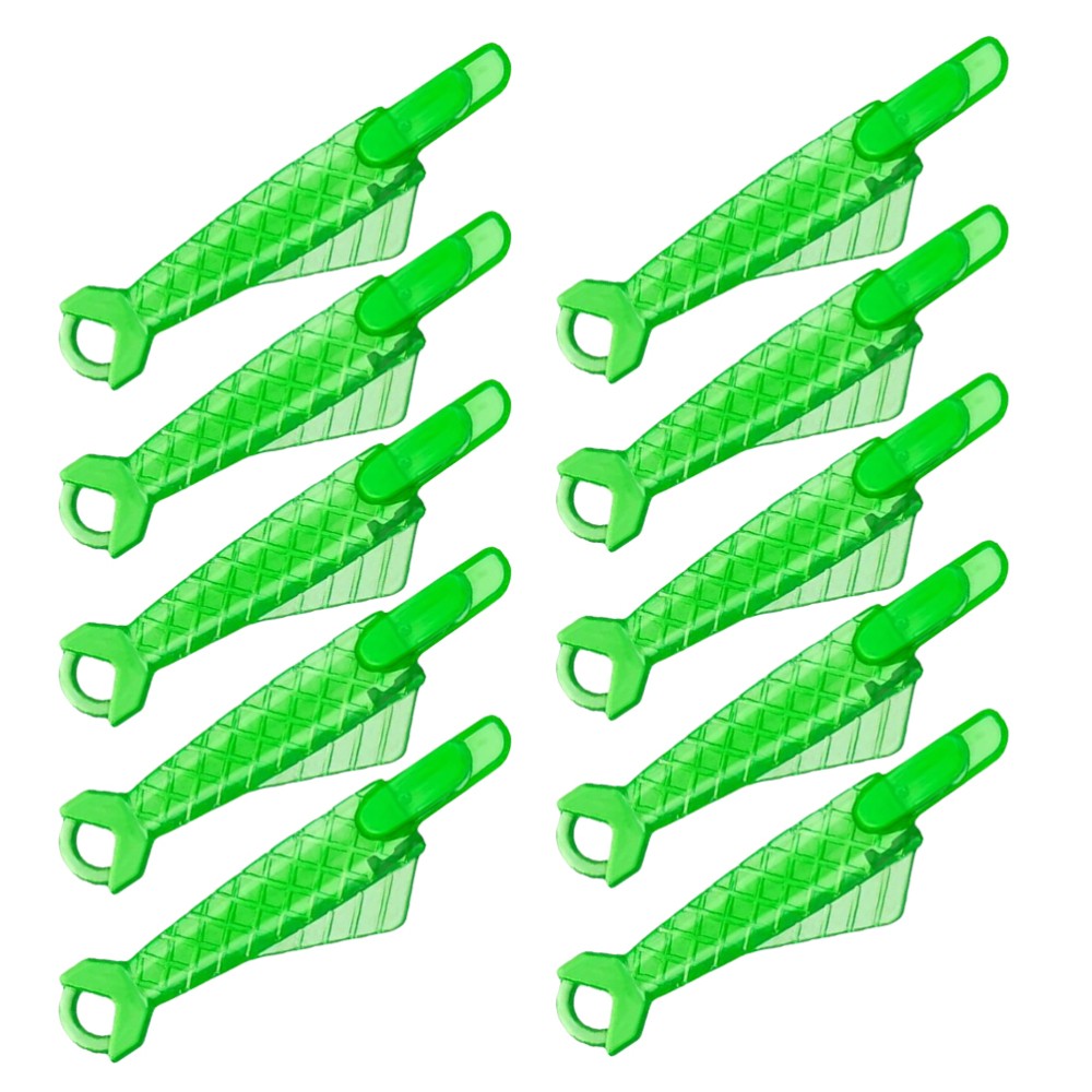 40pcs Automatic Fish Mouth Needle Threaders for Embroidery & Sewing