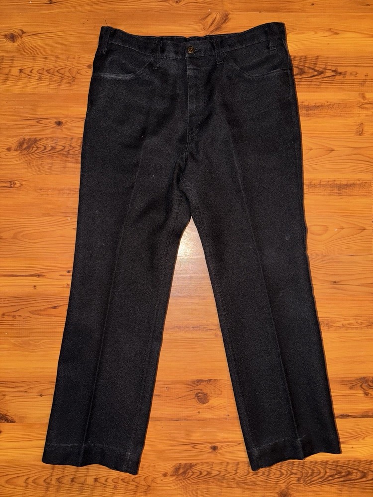Vintage Levi Dress Pants Men’s Size 36x30 Black