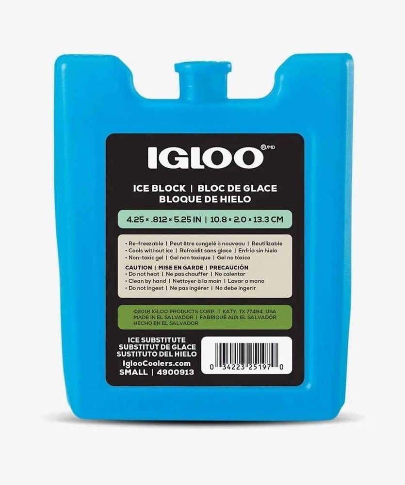 {SELECT A SIZE} Igloo Reusable Ice Packs for Lunch Boxes or Coolers FreeShip NEW