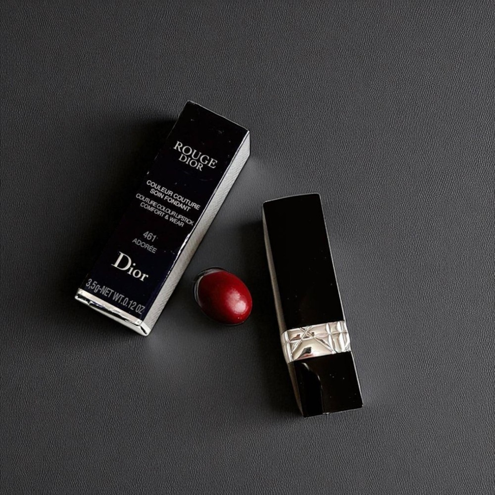 Dior Rouge Lipstick 461 Adoree 3.5g Pink Lip Color