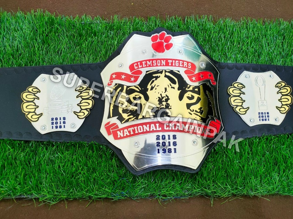 Clemson Tigers championship belt