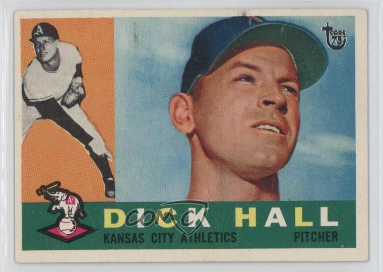 2014 Topps 75th Anniversary Buybacks Large Buyback Stamp Dick Hall #1960-308