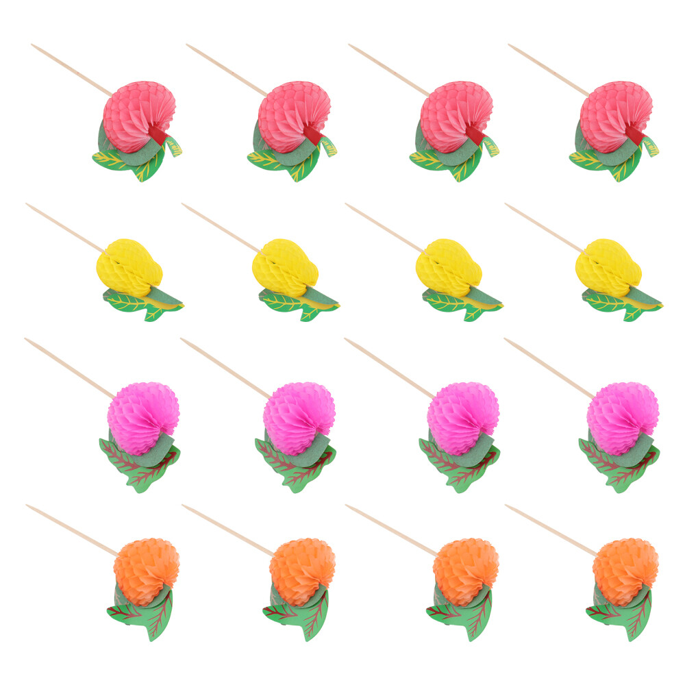 100 Pcs Tassel Bookmark Cocktail Sign Tax Straw Slippers Drink Mix