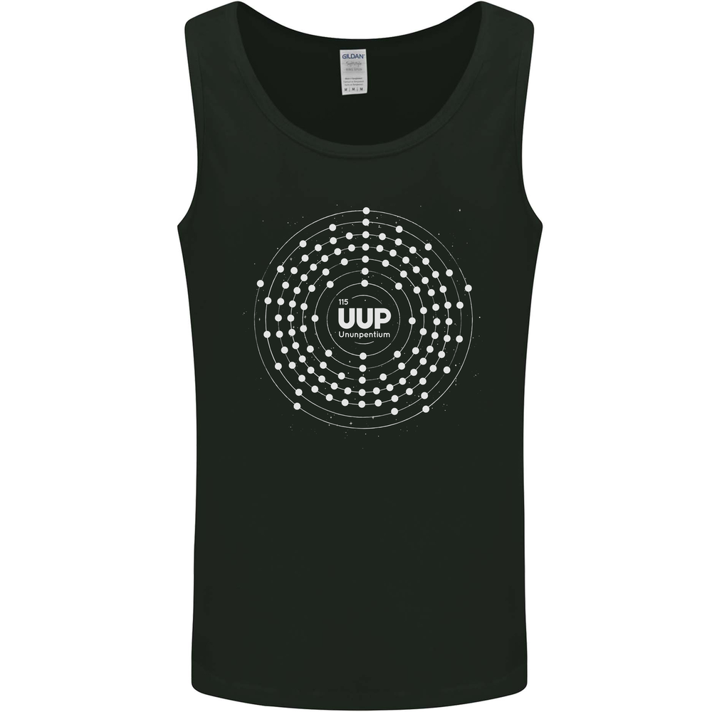 Ununpentium Moscovium Chemistry Geek Nerd Mens Vest Tank Top