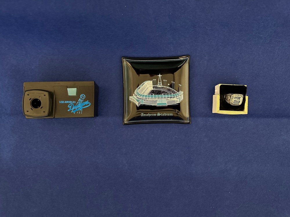Vintage L.A. Dodgers & CA Angels Anaheim Stadium memorabilia from the 1960's