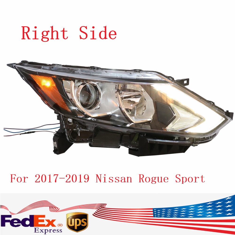 2017-2019 Nissan Rogue Sport Right Passenger Halogen Headlight RH