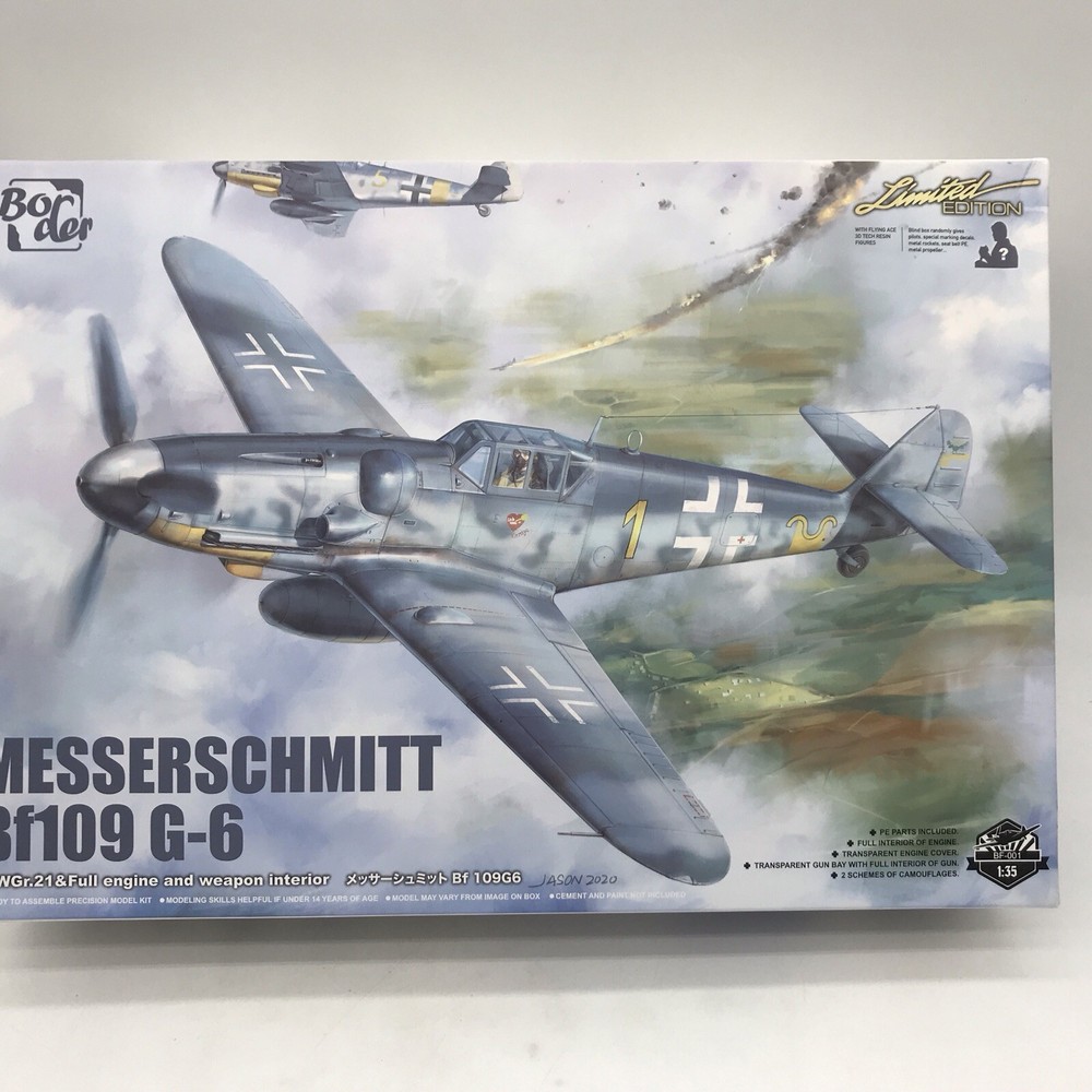 1/35 Border Models BF001 Limited Edition Messerschmitt BF109 G-6 DJ