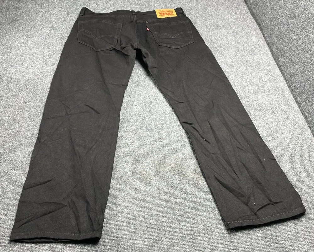 Levi's 505 Denim Men’s Blue Jeans Regular Straight Leg Medium Wash Size W33 L30