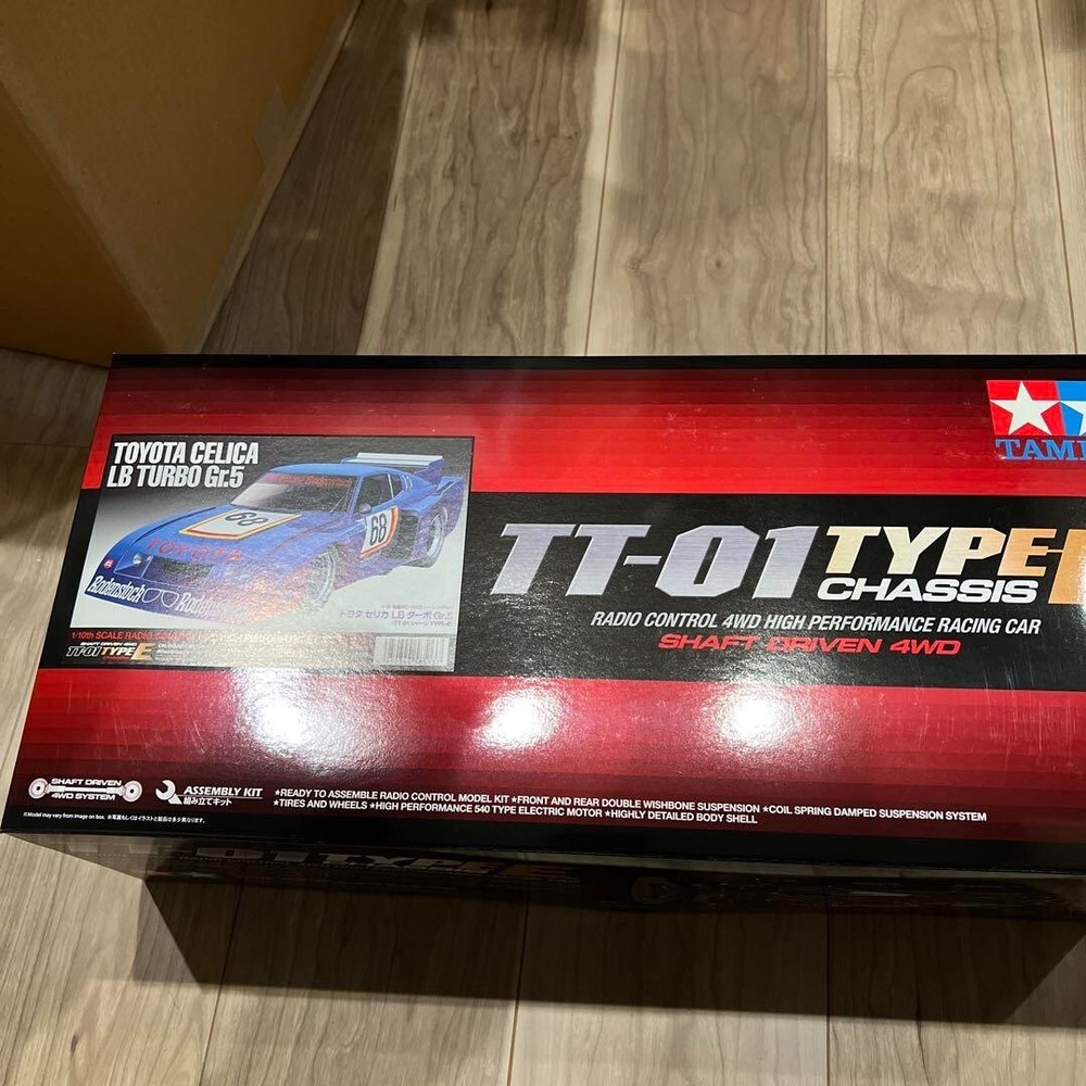 Tamiya Toyota Celica LB Turbo Gr5 TT01 Type-E RC Car Kit