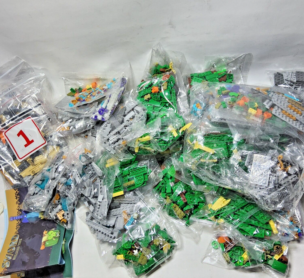 10 lb Building Bricks Pieces Bulk lot sword zelda unbranded with instructions