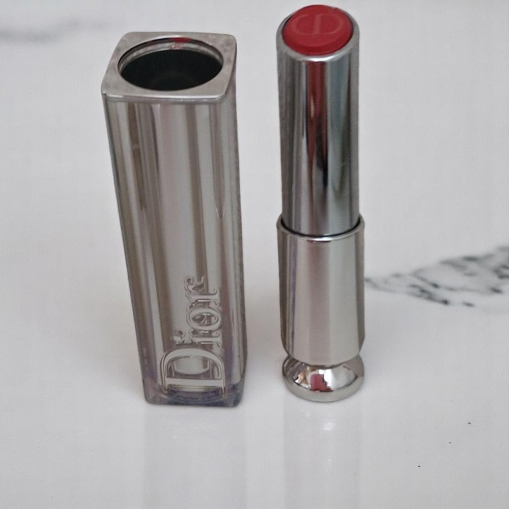 Dior Addict Lipstick Silver Metal Compact
