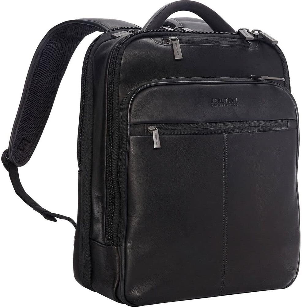 Stylish Anti-Theft Leather Messenger Bag with 16-Inch Laptop Compartment  