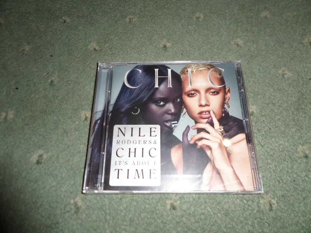 NILE RODGERS & CHIC-IT'S ABOUT TIME-CD-NEW & SEALED-LADY GAGA/ELTON JOHN/GAY INT