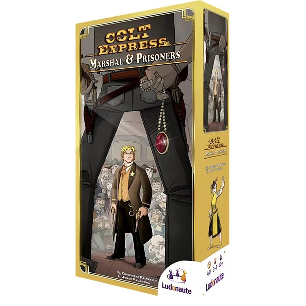 Colt Express Marshal and Prisoners Board Game EXPANSION - New Challenges Await!