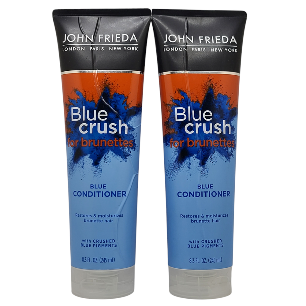 2-Pack John Frieda Blue Crush for Brunettes 8.3 oz Blue Toning Conditioner