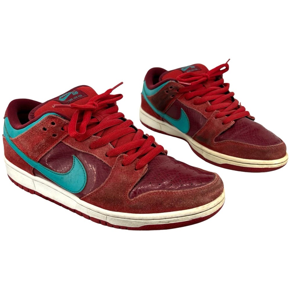 Nike SB Dunk Low Pro 2013 Brickhouse Turbo Green 304292-636 Men Size 10 shoe