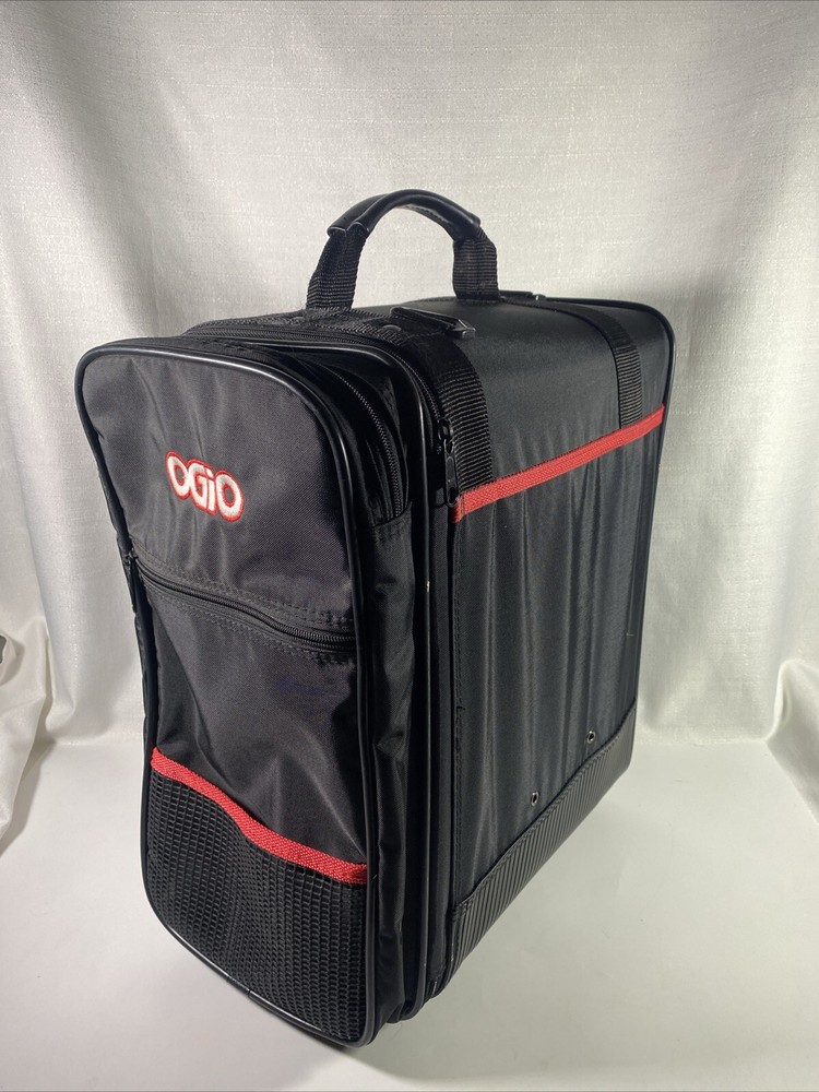 OGIO The Original Locker Black & Red w/ Pockets-No Shelf-READ