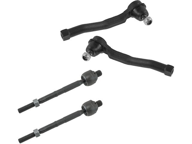 Front TRQ 4 Piece Tie Rod Set Tie Rod End Set fits Pontiac G3 2009-2010 98QGVB