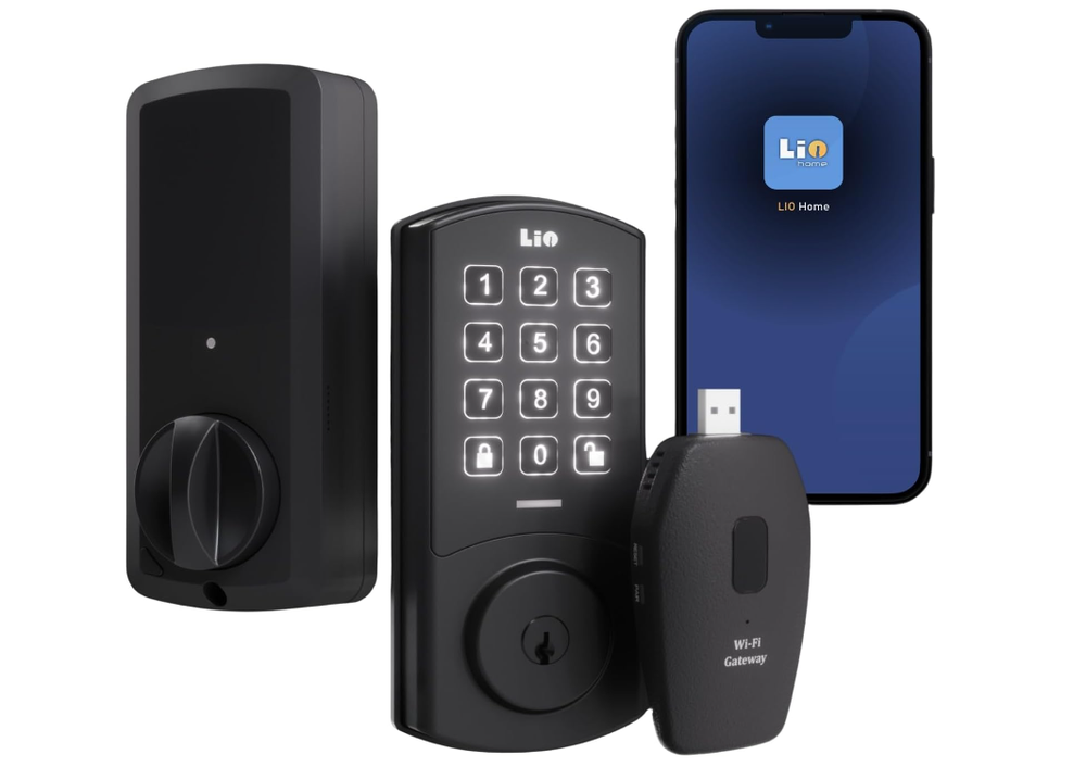 Wi-Fi Smart Deadbolt Lock with Keypad for Keyless Entry & Remote App Control  