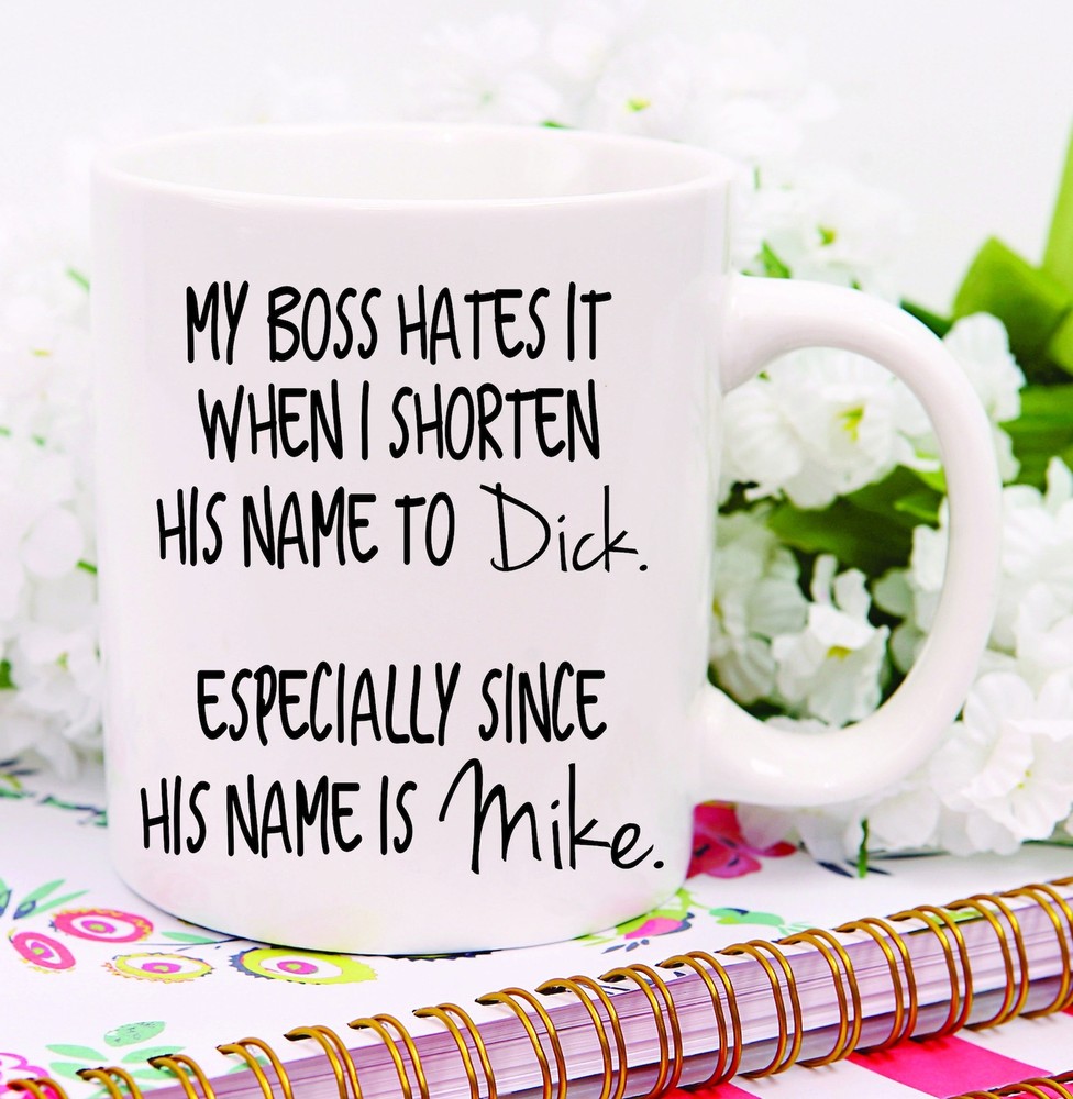 Funny Boss Gift Coworker Leaving Gift Funny Office Mug Boss Leaving Gift Inappro