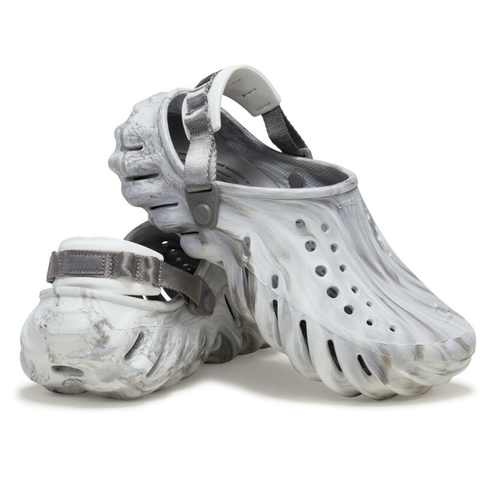 Crocs Echo Marbled Moonlight Clog Shoes Comfort Slides Womens Size 8 - Mens 6