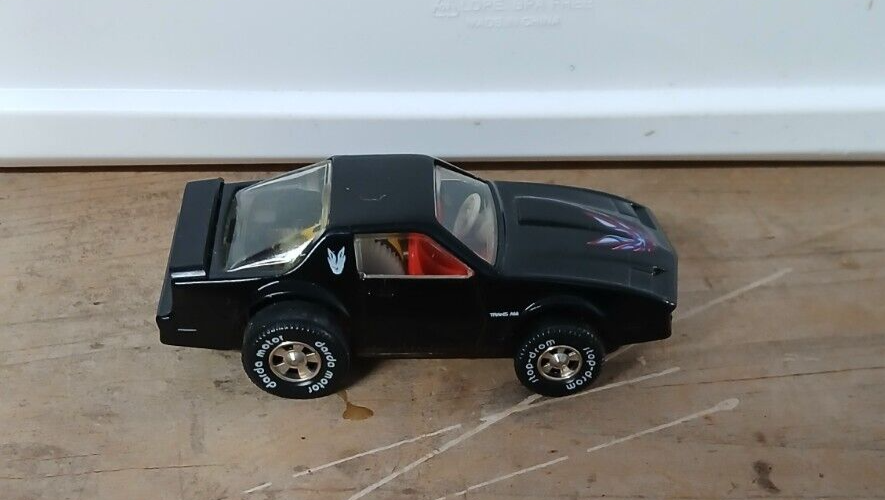 Darda Motor Trans Am 1:60 Scale W. Germany Black Pull Back (0085)