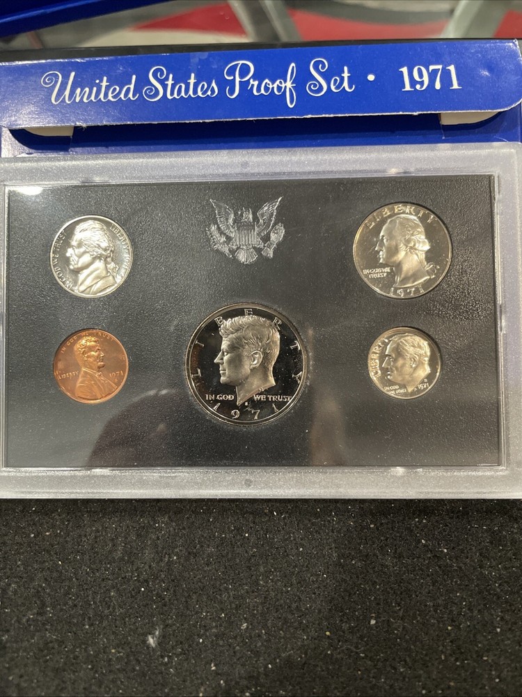 1971 U.S. Mint Clad Proof Set in Original Government Packaging OGP