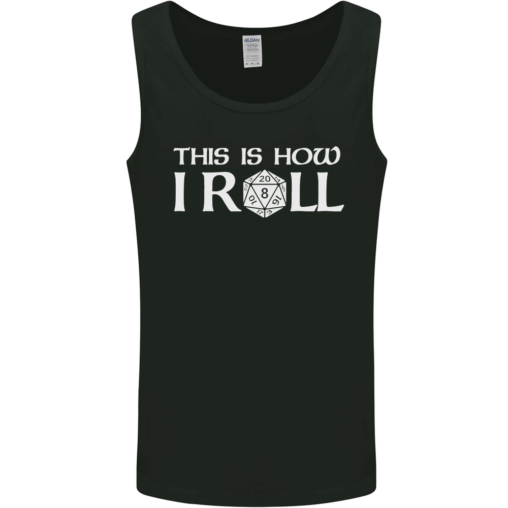 This Is How I Roll RPG Role Playing Games Mens Vest Tank Top