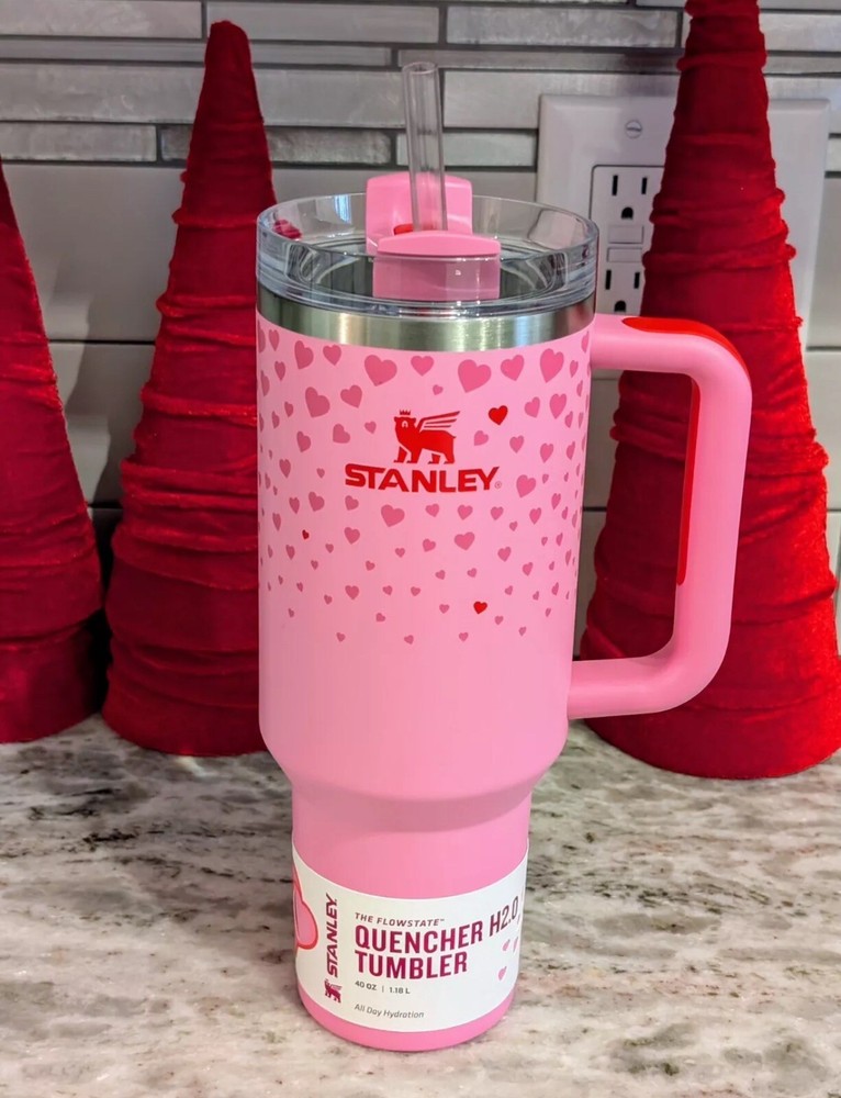 Stanley Target Exclusive Valentine’s Day 2025 Sweet Hearts 40oz Tumbler IN HAND!