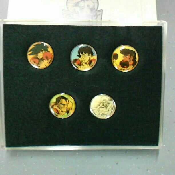 Ashita no Joe:Fighting for Tomorrow Pins set (5pcs) Limited to 500 Fighting