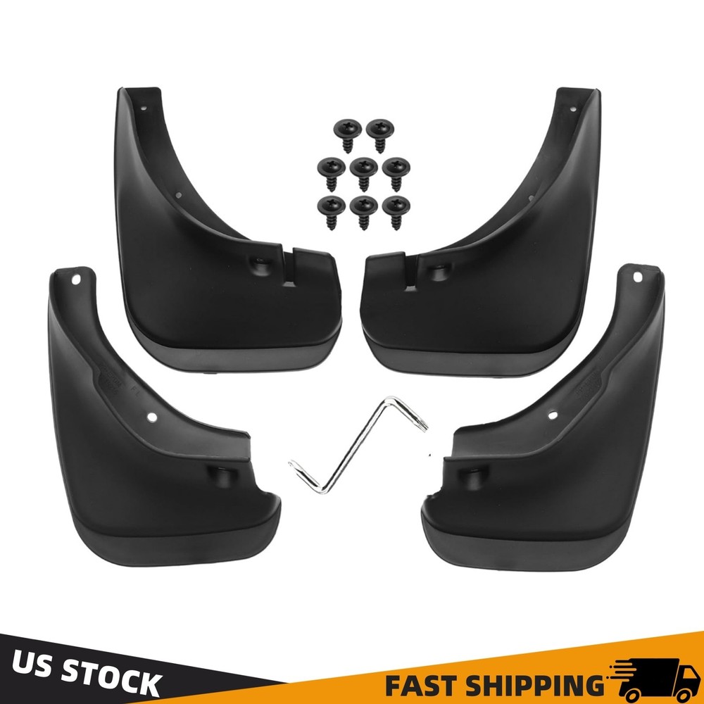 4 Pcs For Toyota Corolla 4dr sedan 93-97 Mud Flaps Splash Guard Fender Mudguard