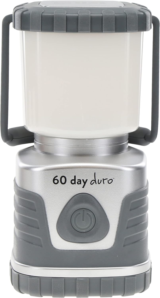 Ust 60-DAY Duro LED Portable 1200 Lumen Lantern with Lifetime LED Bulbs and Hook