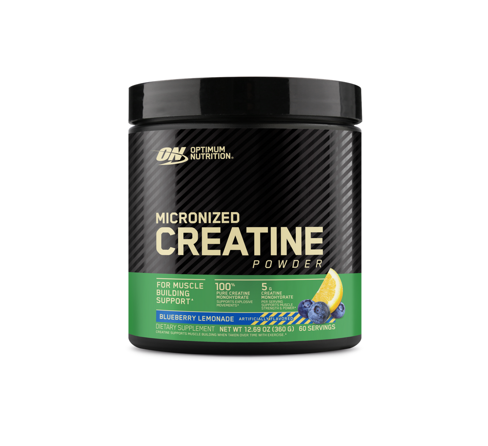 OPTIMUM NUTRITION MICRONIZED CREATINE POWDER 60 Servings Blueberry Lemonade