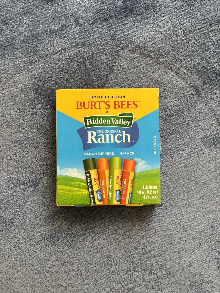 Burt's Bees x Hidden Valley Ranch Dippers Limited Edition Lip Balm - Ships Fast!