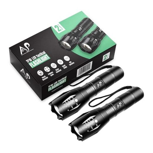 A&P Tactical Flashlight - High Lumens Flash Light, Flashlights for