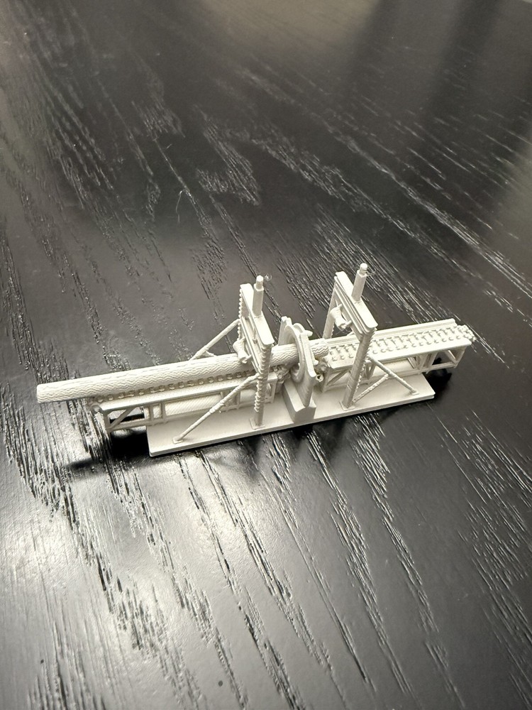 Saw mill Log debarker - N Scale - 1:160 Gauge - No Assembly Required - Built Up