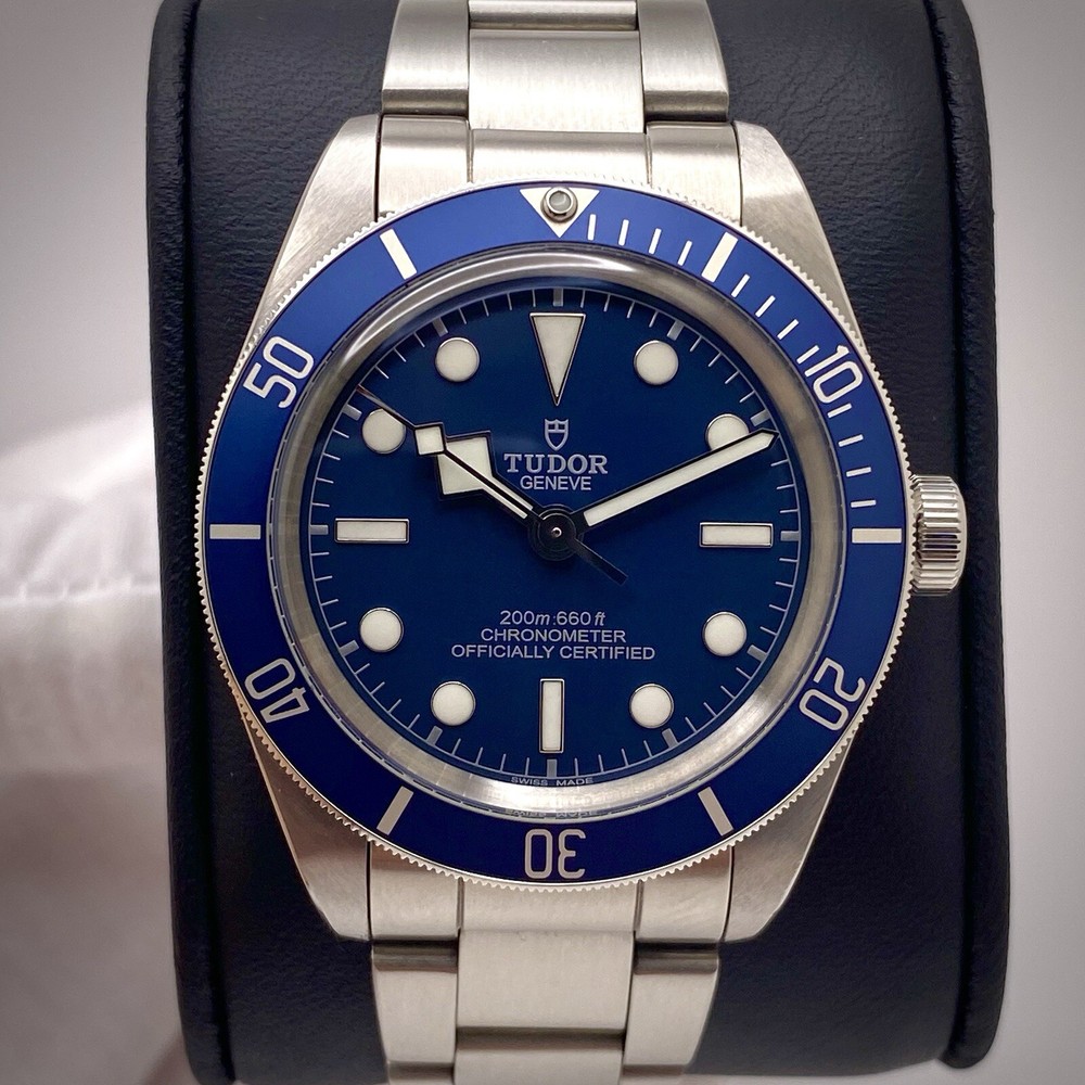 TUDOR Black Bay 58 79030B 39mm Blue Dial Watch with Box and Papers