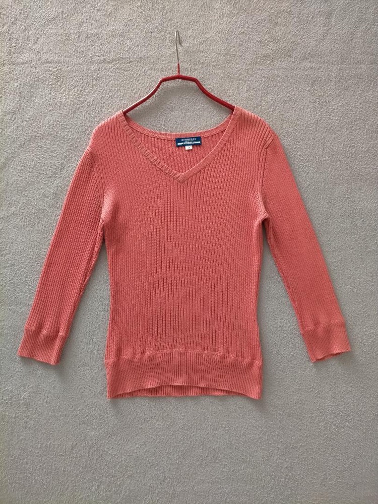 Burberry Blue Label Knit Sweater M - Excellent Used Condition, Dark Color