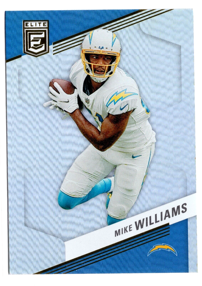 2023 Donruss Elite Mike Williams #77 Los Angeles Chargers Football Card