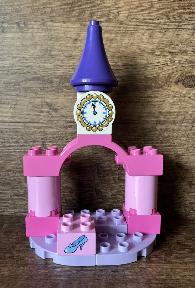 Lego Duplo 6153 Cinderella Carriage Clock Tower with Glass Slipper