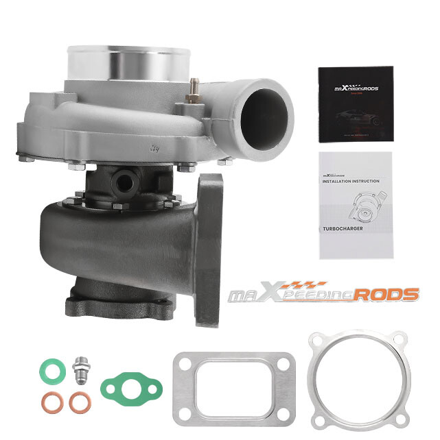 Billet Wheel Dual Ball Bearing Racing Turbo GT35 GT3582 T3 4-Bolt for 2.5L-6.0L