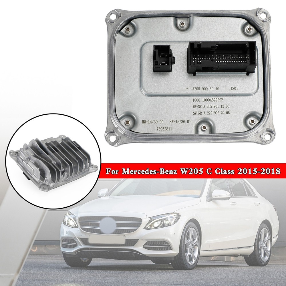 Led Ballast Unit Control A2059005010 For Mercedes-Benz W205 C Class 2015-2018 V1