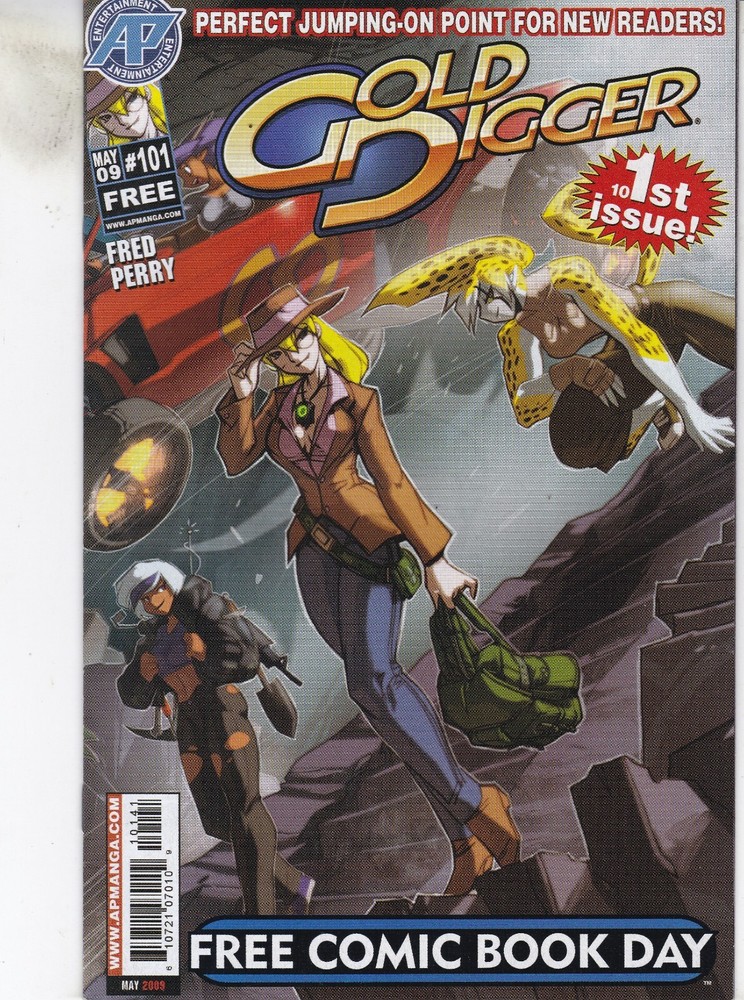 Antarctic Press Gold Digger Vol 3 #101 FCBD May 2009 Fast Same Day Dispatch