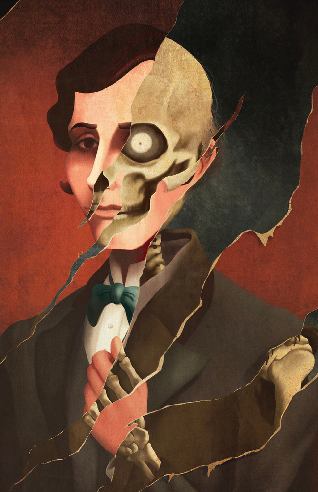 Haunted Mansion Yale Gracey Disney Poster 13x19 Matte Print, Customizable