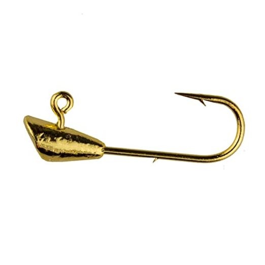 1/64 oz Shad Dart Jig Heads - 25 Pack with Lure Body Hook