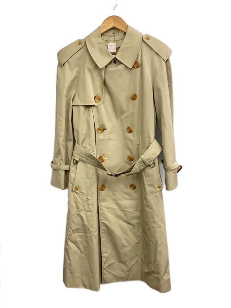 Aquascutum Trench Coat/Cotton/Beige/With Liner/Made In England 7732