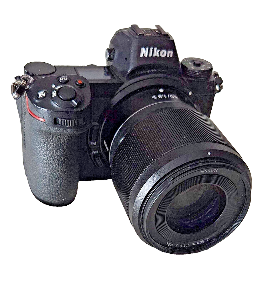 NIKON Z7  Mirrorless Digital Camera 45.7 Megapixal w/ NIKON NikkorS Lens 50/1.8S