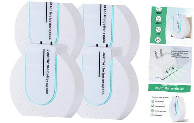 Negative Ion Plug-in, Home Portable Negative Ion Generator, Anion Air Purifier