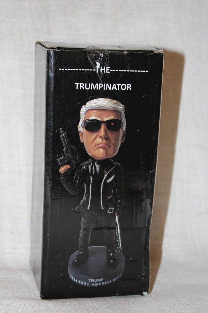 Donald Trump - TRUMPINATOR Bobble Head. 2024 Take America Back